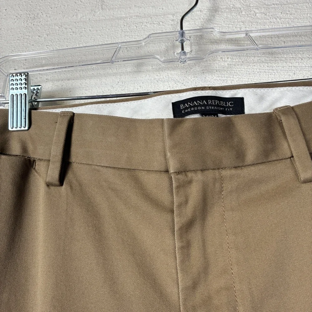 Banana Republic Mens Emerson Straight Fit Pant Size 34x34 Office Career